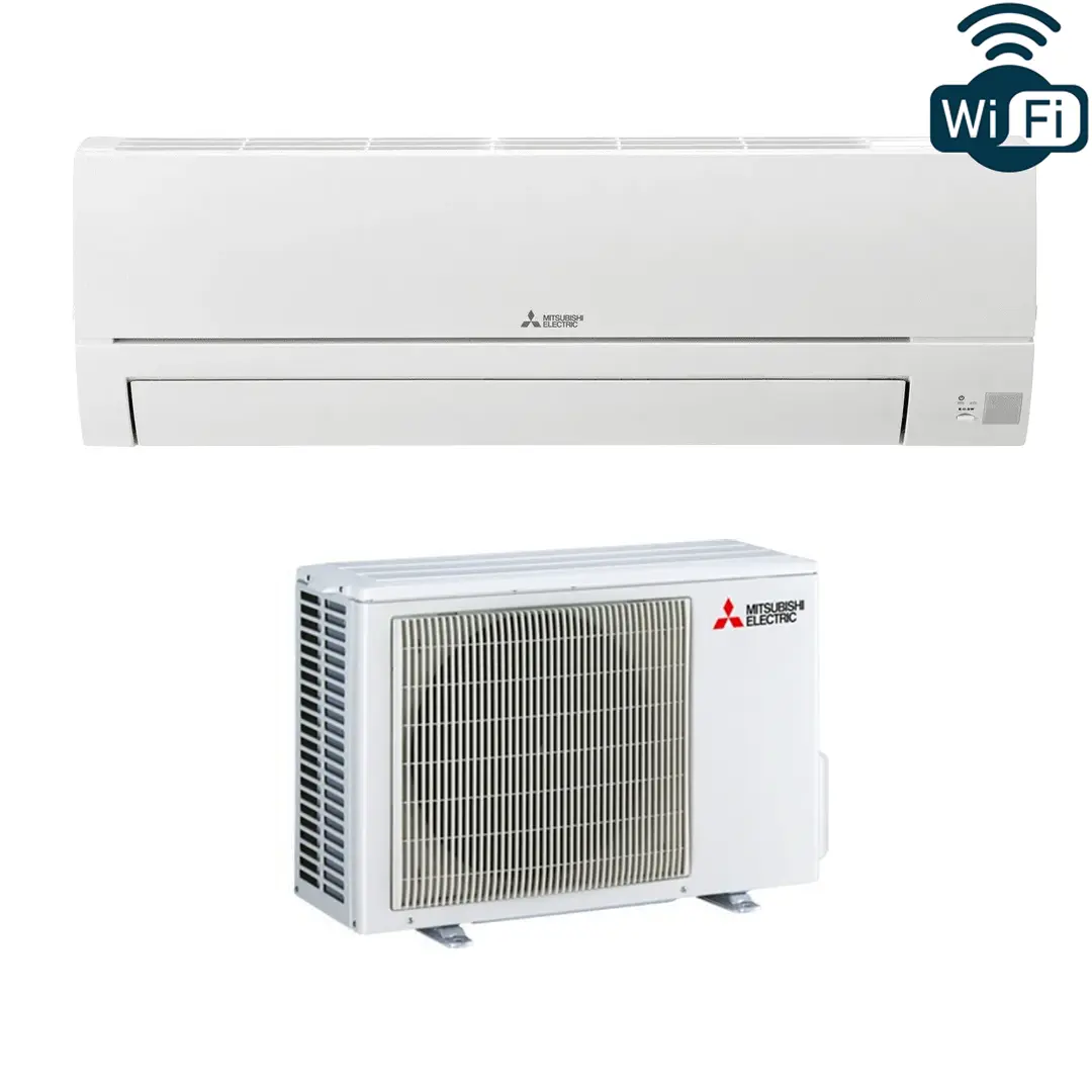 MITSUBISHI ELECTRIC MSZ-HR 2,5 KW SET met WiFi ing